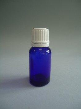 frasco destilagotas 15 ml azul cobalto